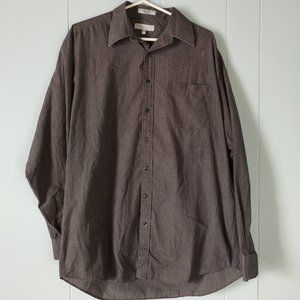 Protocol Charcoal Dress Shirt (Tall)